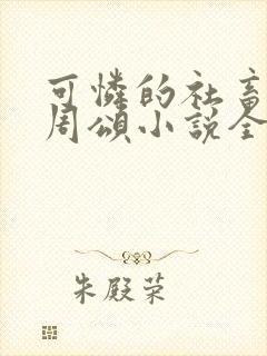 可怜的社畜商野周颂小说全文阅读