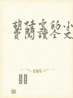 胡佳云的小说免费阅读全文无弹窗