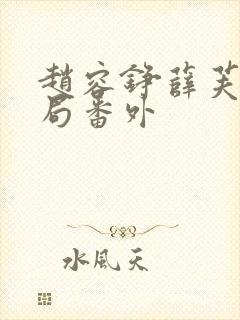 赵容铮薛芙大结局番外