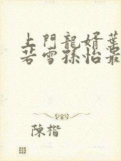 上门龙婿叶辰夏若雪孙怡最新章节