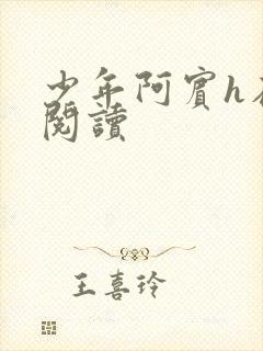 少年阿宾h在线阅读