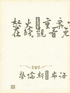 怒火·重案电影在线观看免费