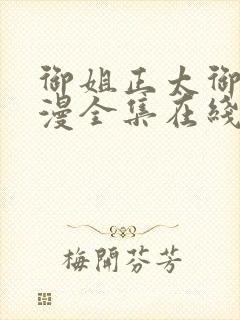 御姐正太御姐动漫全集在线观看完整版免费