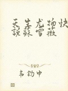 天生尤物快穿小说苏雪薇封面