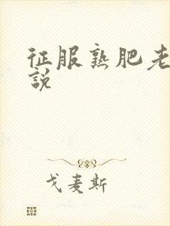 征服熟肥老妇小说