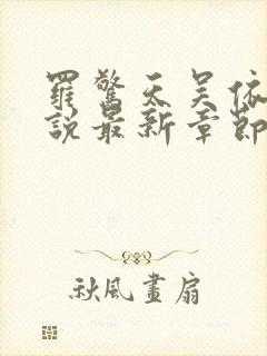 罗惊天吴依依小说最新章节更新时间