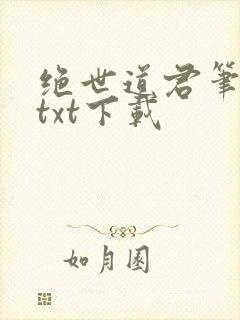 绝世道君笔趣阁txt下载