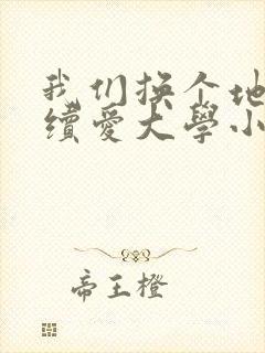 我们换个地方继续爱大学小说