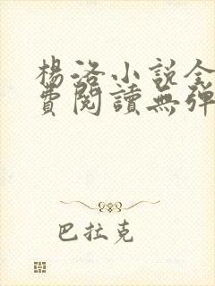 杨洛小说全文免费阅读无弹窗最新章节