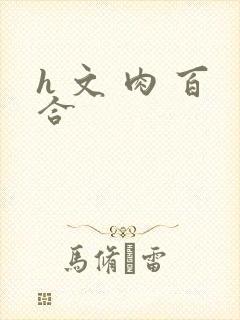 h 文 肉 百合封面
