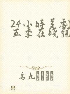 24小时美剧第五季在线观看全集免费高清