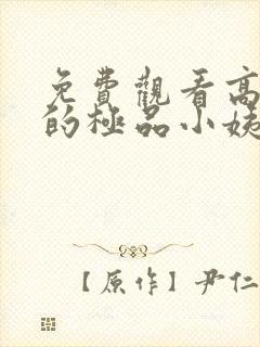 免费观看高清我的极品小姨短剧封面