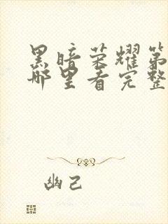 黑暗荣耀第二季哪里看完整版