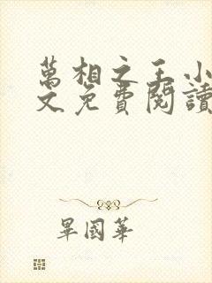 万相之王小说全文免费阅读无弹窗