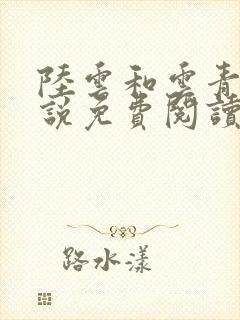 陆云和云青瑶小说免费阅读笔趣阁封面