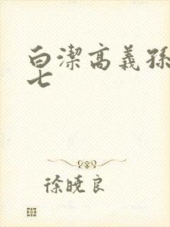 白洁高义孙倩老七