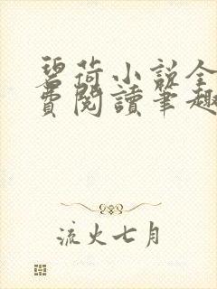 碧荷小说全文免费阅读笔趣阁