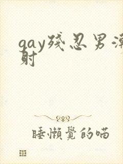 gay残忍男潮射封面