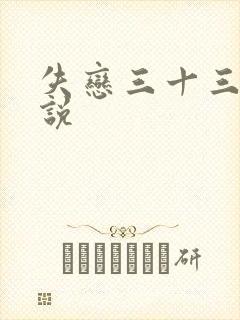 失恋三十三天小说