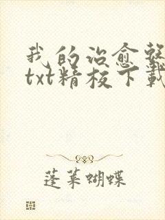 我的治愈系游戏txt精校下载