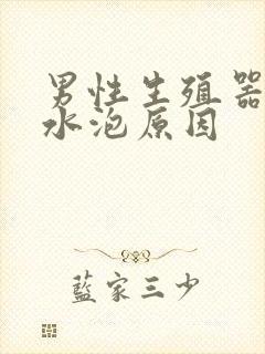 男性生殖器长小水泡原因封面