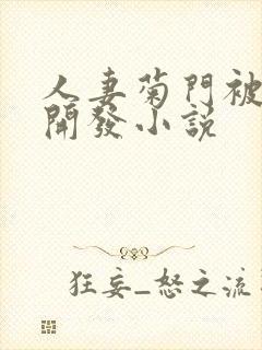 人妻菊门被黑人开发小说