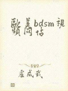 欧美bdsm视频网站封面