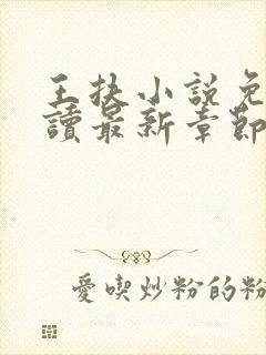 王扶小说免费阅读最新章节无弹窗