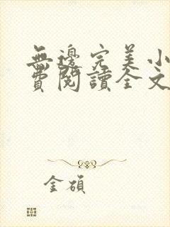 无边完美小说免费阅读全文最新章节