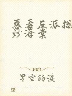 恶毒反派总被爆炒海棠