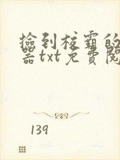 捡到校霸的遥控器txt免费阅读