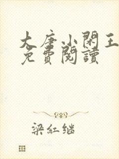 大唐小闲王李慎免费阅读