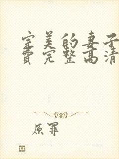 完美的妻子4免费完整高清电视剧在线看