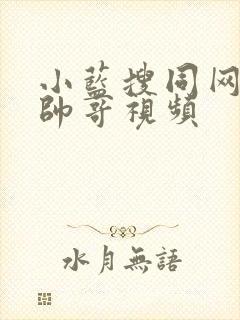 小蓝搜同网玩弄帅哥视频