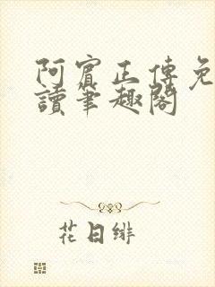 阿宾正传免费阅读笔趣阁