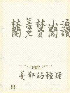 林羡林小渔笔趣阁免费阅读封面