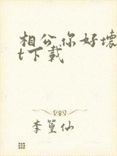 相公你好坏txt下载