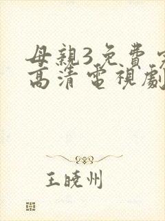 母亲3免费完整高清电视剧在线封面