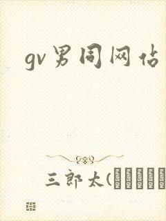 gv男同网站封面