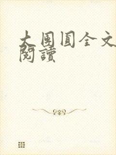 大团圆全文完整阅读