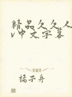 精品久久人妻av中文字幕