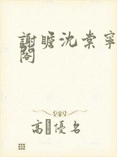 谢瞻沈棠宁笔趣阁