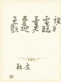 免费看电视剧《欢迎光临》