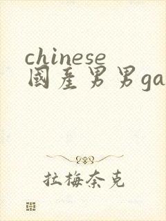 chinese国产男男gay gay网站