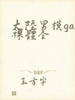 大陆男模gay裸体全