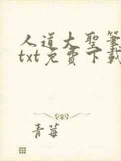 人道大圣笔趣阁txt免费下载