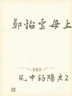 郑怡云母上攻略