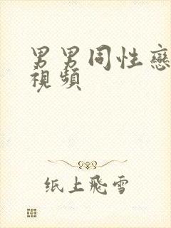 男男同性恋互操视频