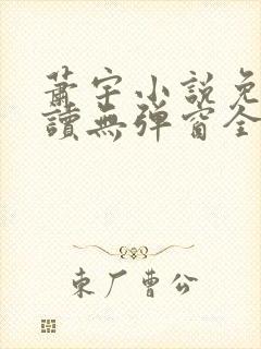 萧宇小说免费阅读无弹窗全文