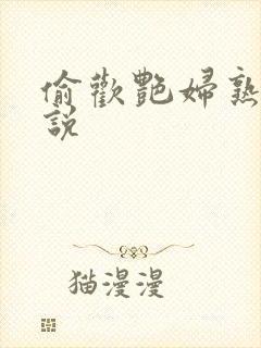 偷欢艳妇熟女小说封面